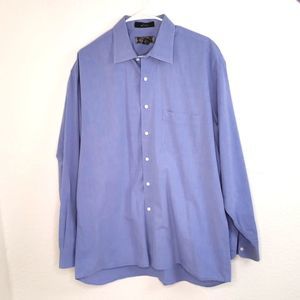 Nsignia men's Blue Dress shirt size 17-36